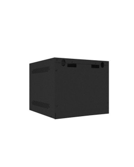 LANBERG SZAFA WISZĄCA RACK 10" 6U 280X310 CZARNA, DRZWI METALOWE (FLAT PACK) WF10-2306-00B