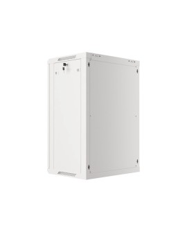 Szafa rack Lanberg WF01-6418-10S (18U 901mm / 600mm / 450 mm wisząca Szklane 19'' kolor szary)