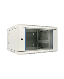 Extralink - szafka wisząca 19" 6U 600x600 AZH Szara