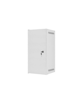 LANBERG SZAFA WISZĄCA RACK 10" 12U 280X310 SZARA, DRZWI METALOWE (FLAT PACK) WF10-2312-00S
