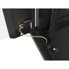 Szafa jednosekcyjna Lanberg WF01-6427-10B (27U 1300mm / 600mm / 450 mm wisząca Szklane 19'' kolor czarny)