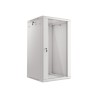 Szafa jednosekcyjna Lanberg WF01-6622-10S (22U 1080mm / 600mm / 600 mm wisząca Szklane 19'' kolor szary)