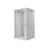 Szafa jednosekcyjna Lanberg WF01-6622-10S (22U 1080mm / 600mm / 600 mm wisząca Szklane 19'' kolor szary)