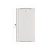 Szafa jednosekcyjna Lanberg WF01-6622-10S (22U 1080mm / 600mm / 600 mm wisząca Szklane 19'' kolor szary)