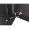 LANBERG SZAFA WISZĄCA RACK 19" 12U 600X450 DRZWI METALOWE CZARNA (FLAT PACK) WF01-6412-00B