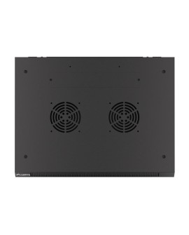 LANBERG SZAFA WISZĄCA RACK 19" 12U 600X450 DRZWI METALOWE CZARNA (FLAT PACK) WF01-6412-00B