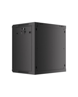 LANBERG SZAFA WISZĄCA RACK 19" 12U 600X450 DRZWI METALOWE CZARNA (FLAT PACK) WF01-6412-00B