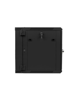 Szafa rack Lanberg WF02-6612-10B (12U 635mm / 600mm / 600 mm wisząca Szklane 19'' kolor czarny)