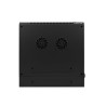 Szafa rack Lanberg WF02-6612-10B (12U 635mm / 600mm / 600 mm wisząca Szklane 19'' kolor czarny)