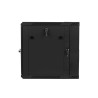 Szafa rack Lanberg WF02-6612-10B (12U 635mm / 600mm / 600 mm wisząca Szklane 19'' kolor czarny)