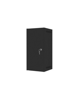 LANBERG SZAFA WISZĄCA RACK 10" 12U 280X310 CZARNA, DRZWI METALOWE (FLAT PACK) WF10-2312-00B