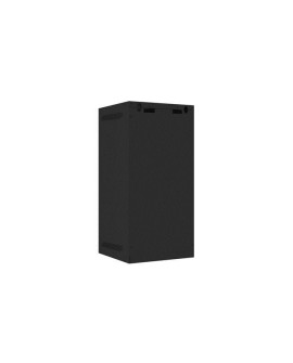 LANBERG SZAFA WISZĄCA RACK 10" 12U 280X310 CZARNA, DRZWI METALOWE (FLAT PACK) WF10-2312-00B