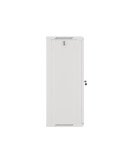 Szafa rack Lanberg WF01-6422-10S (22U 1080mm / 600mm / 450 mm wisząca Szklane 19'' kolor szary)