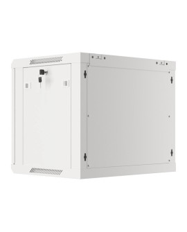 LANBERG SZAFA WISZĄCA RACK 19" 9U 600X450 DRZWI METALOWE SZARA (FLAT PACK) WF01-6409-00S