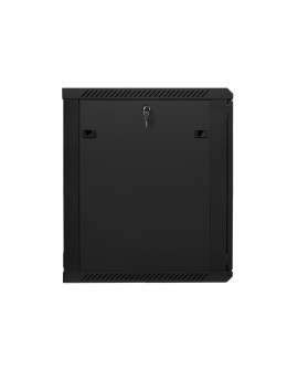 Szafa jednosekcyjna, zamykana na zamek Lanberg WF01-6615-10B (15U 769mm / 600mm / 600 mm stojąca Otwierane 19'' kolor czarny)