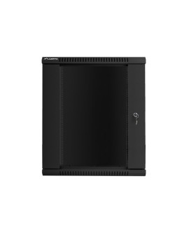 Szafa jednosekcyjna, zamykana na zamek Lanberg WF01-6615-10B (15U 769mm / 600mm / 600 mm stojąca Otwierane 19'' kolor czarny)