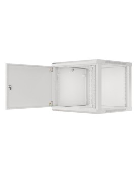 LANBERG SZAFA WISZĄCA RACK 19" 9U 600X600 DRZWI METALOWE SZARA (FLAT PACK) WF01-6609-00S