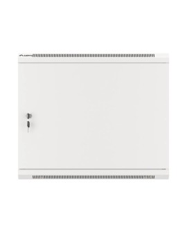 LANBERG SZAFA WISZĄCA RACK 19" 9U 600X600 DRZWI METALOWE SZARA (FLAT PACK) WF01-6609-00S