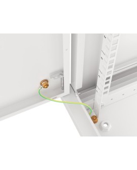 LANBERG SZAFA WISZĄCA RACK 19" 9U 600X600 DRZWI METALOWE SZARA (FLAT PACK) WF01-6609-00S
