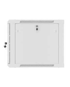 LANBERG SZAFA WISZĄCA RACK 19" 9U 600X600 DRZWI METALOWE SZARA (FLAT PACK) WF01-6609-00S