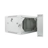 LANBERG SZAFA WISZĄCA DWUSEKCYJNA 19" 6U 600X600 (DRZWI SZKLANE, SZARA RAL7035)