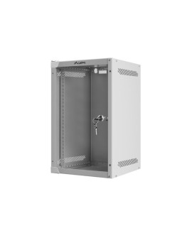 Szafa rack Lanberg WF10-2309-10S (9U 462mm / 280mm / 310 mm wisząca Szklane 10" kolor szary)
