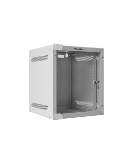 Szafa rack Lanberg WF10-2306-10S (6U 329mm / 280mm / 310 mm wisząca Szklane 10" kolor szary)