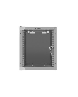 Szafa rack Lanberg WF10-2306-10S (6U 329mm / 280mm / 310 mm wisząca Szklane 10" kolor szary)