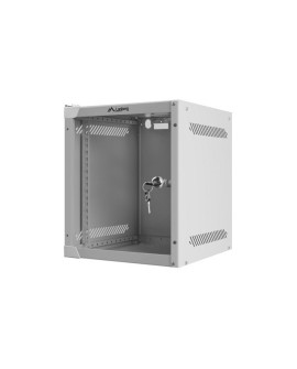 Szafa rack Lanberg WF10-2306-10S (6U 329mm / 280mm / 310 mm wisząca Szklane 10" kolor szary)