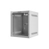 Szafa rack Lanberg WF10-2306-10S (6U 329mm / 280mm / 310 mm wisząca Szklane 10" kolor szary)