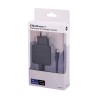 Ładowarka sieciowa Qoltec 50189 (3400 mA 17W Micro USB, USB)
