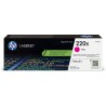 HP Oryginalnym wkładem z purpurowym tonerem 220X LaserJet