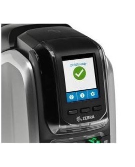 Zebra ZC300 drukarka kart plastikowych termosublimacjyjny Kolor 300 x 300 DPI
