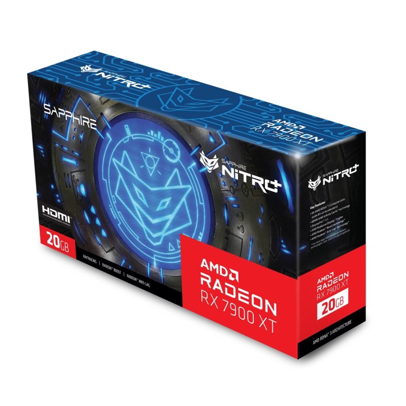 Karta graficzna SAPPHIRE Radeon RX 7900 XT NITRO+ Vapor-X 20GB GDDR6