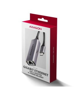 Axagon ADE-TXPD stacja dokująca Przewodowa USB 3.2 Gen 1 (3.1 Gen 1) Type-C Szary