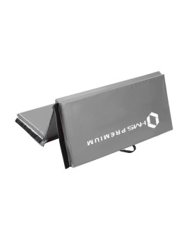 Materac gimnastyczny składany szary 2400x1200x50mm HMS MGS01