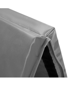 Materac gimnastyczny składany szary 2400x1200x50mm HMS MGS01