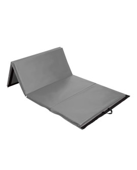 Materac gimnastyczny składany szary 2400x1200x50mm HMS MGS01