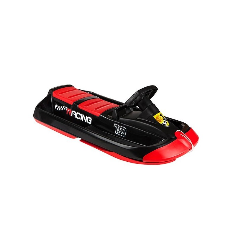 Hamax SnoRacing Śnieżny racer Czarny, Czerwony Polietylen