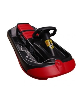 Hamax SnoRacing Śnieżny racer Czarny, Czerwony Polietylen
