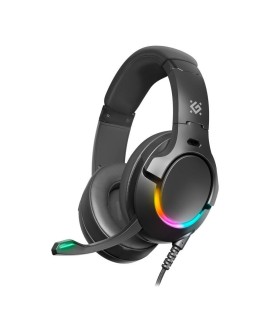Słuchawki z mikrofonem Defender GALAXY PRO 7.1 VIRTUAL SOUND podświetlane RGB USB + GRA