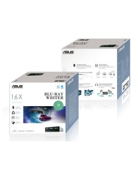 ASUS BW-16D1HT dysk optyczny Wewnętrzny Czarny Blu-Ray DVD Combo