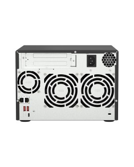 Qnap TS-673A-8G, Tower, 6 x 2.5"/3.5" SATA, AMD Ryzen V1500B 4C/8T, 8GB DDR4 (Max. 64GB), 2 x 2.5GbE, optional 10GbE, Single