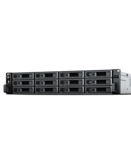 NAS Synology RS2423+ 2U RACK 12x (3.5" SATA HDD/2.5" SATA SSD) AMD Ryzen V1780B, 8 GB DDR4 ECC UDIMM (max. 32GB), 2x 1GbE RJ-45,