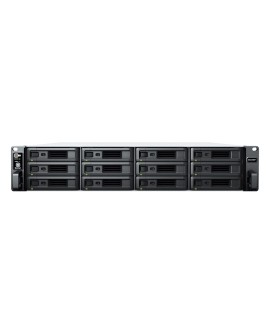 NAS Synology RS2423+ 2U RACK 12x (3.5" SATA HDD/2.5" SATA SSD) AMD Ryzen V1780B, 8 GB DDR4 ECC UDIMM (max. 32GB), 2x 1GbE RJ-45,