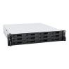 NAS Synology RS2423+ 2U RACK 12x (3.5" SATA HDD/2.5" SATA SSD) AMD Ryzen V1780B, 8 GB DDR4 ECC UDIMM (max. 32GB), 2x 1GbE RJ-45,