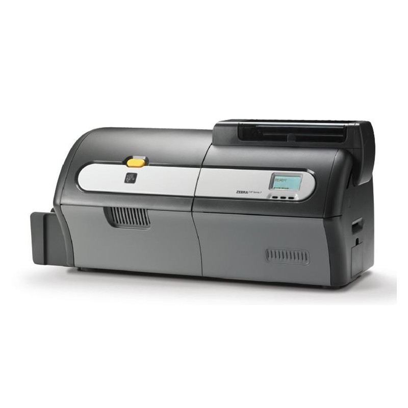 Printer ZXP Series 7 Single Sided, UK/EU Cords, USB, 10/100 Ethernet, ISO HiCo/LoCo Mag S/W selectable
