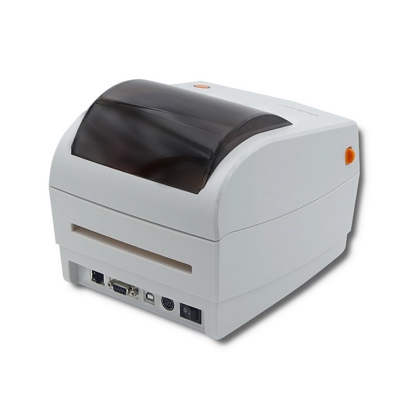 Drukarka etykiet Qoltec 50243 (druk termiczny LAN, USB 203 dpi)