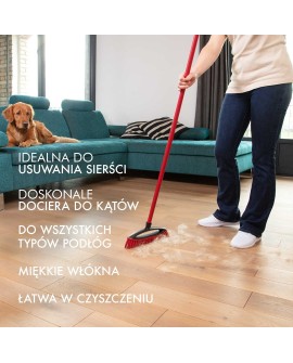 Szczotka do zamiatania sierści i włosów Vileda Always Clean PET PRO