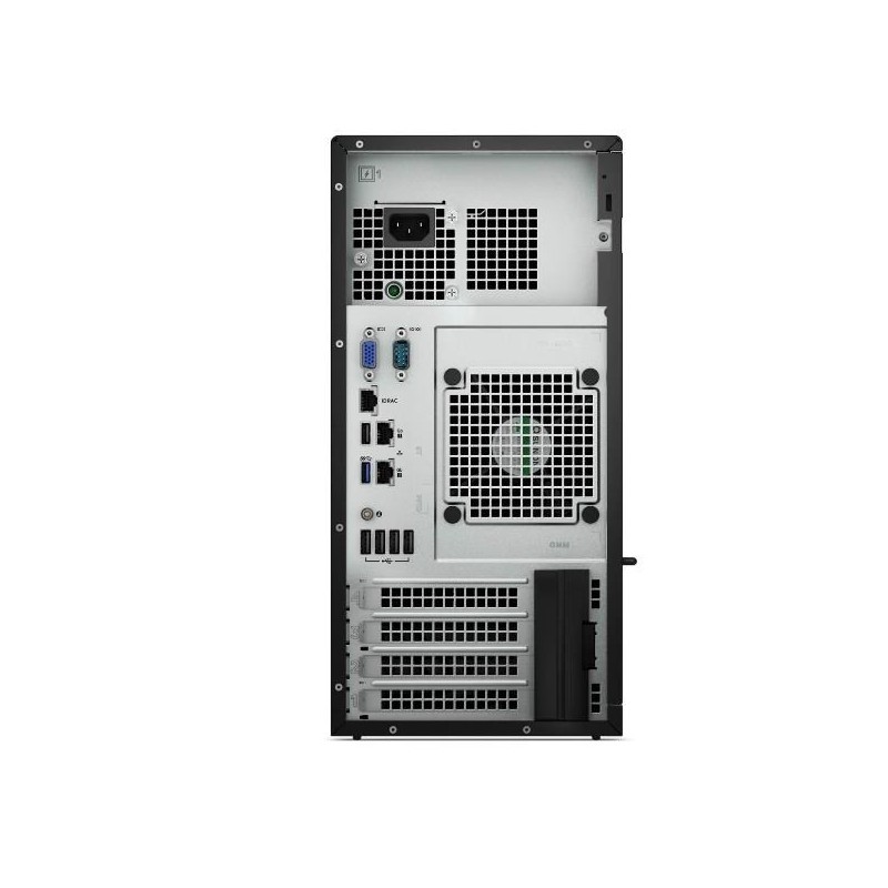 PowerEdge T150, Chassis 4 x 3.5", Xeon E-2314, 16GB, 1x2TB, Broadcom 5720 Dual Port, PERC H355, iDRAC9 Basic 15G 3YBasic